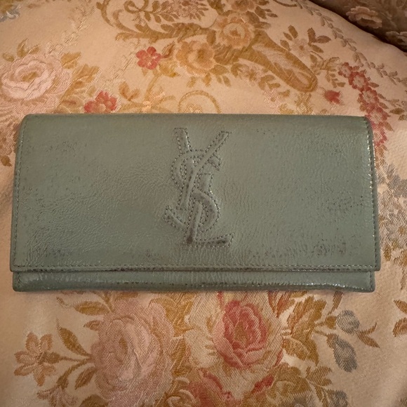 Yves Saint Laurent Mint Leather Wallet - Picture 9 of 16